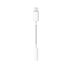 Apple Lightning to 3.5mm Headphone Jack Adapter White