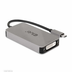 CAC1510A USB-C to DVI I Dual Link Support 4K30HZ Resolutions- HDCP OFF Gray