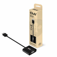 Club3D HDMI 1.4 TO VGA Active Adapter with Audio Male/Female Black