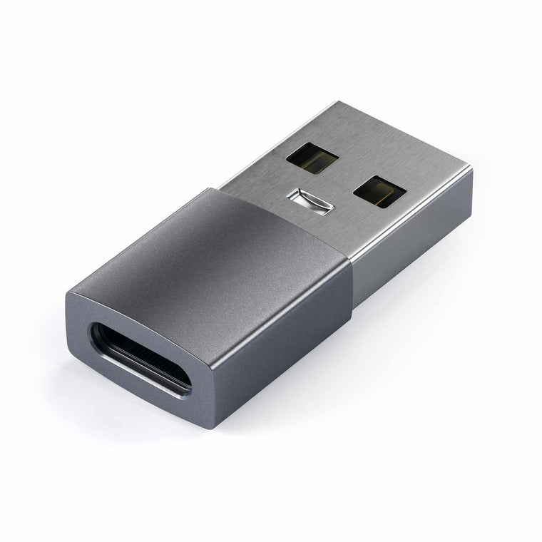 Satechi Type-A to Type-C Adapter Space Grey