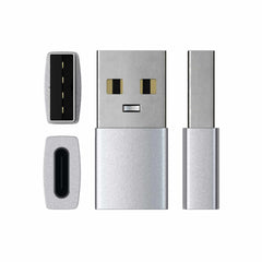 STTAUCS Type-A to Type-C Adapter Silver