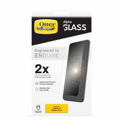 OtterBox Alpha Glass Screen Protector Clear for iPhone 12/12 Pro