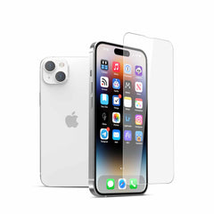 22 cases Tempered Glass Screen Protector for iPhone 15 Plus