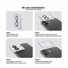 Blu Element Invisible 1 by 1 Lens Protector for iPhone 16/16 Plus