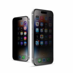 22 Cases Privacy Tempered Glass for iPhone 16/15