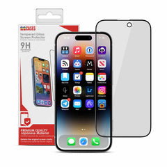 22 Cases Privacy Tempered Glass for iPhone 16/15