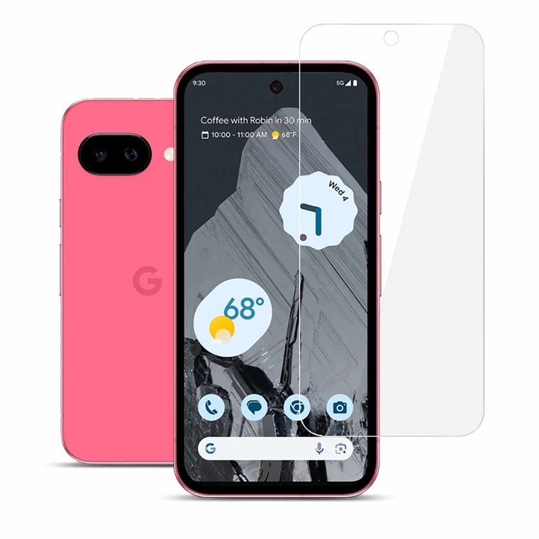 22 Cases Tempered Glass Screen Protector for Google Pixel 9a