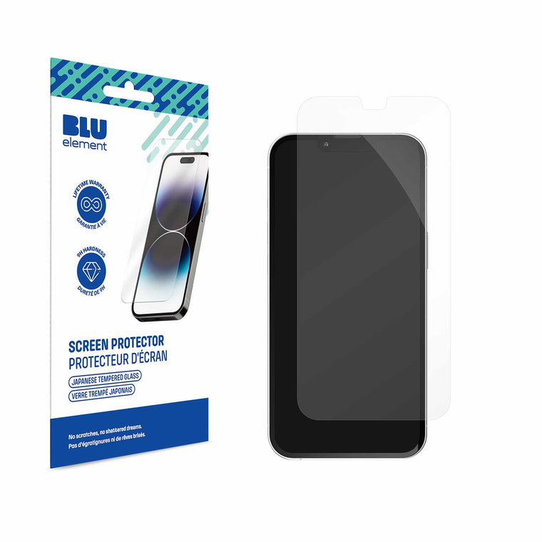 Blu Element Tempered Glass Screen Protector for iPhone 17e/16e/14/13/13 Pro/12