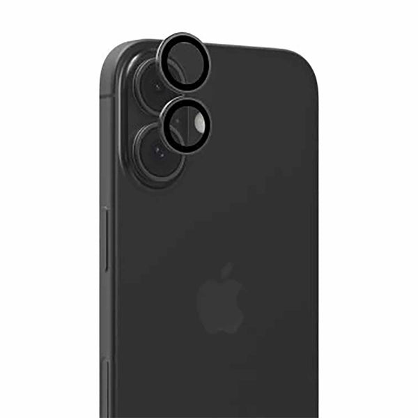 ZAGG InvisibleShield Glass Elite Anti-Reflective Lens Protector Black for iPhone 16/16 Plus