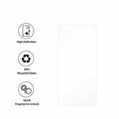 Blu Element Tempered Glass Screen Protector with Installation Kit from Recycled Materials for Samsung Galaxy S25 FE