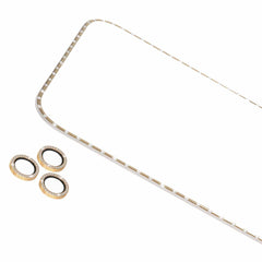 Kate Spade Screen/Lens Protector Style Kit Set in Stone Gold for iPhone 17 Pro Max