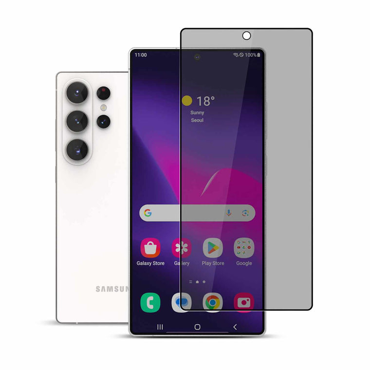 22 Cases Privacy Tempered Glass Screen Protector for Samsung Galaxy S26 Ultra