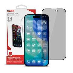 22 Cases Privacy Tempered Glass Screen Protector for iPhone 17e/16e/14/13 Pro/13
