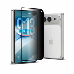 22 Cases Privacy Glass Screen Protector with 2.5D Curved Edge for iPhone Duo