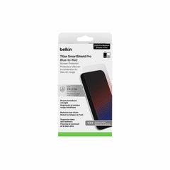Belkin TITAN SmartShield Pro Screen Protector Blue to Red Light for iPhone 18 Pro/17 Pro