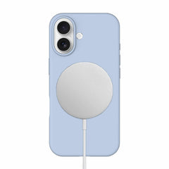 Blu Element Silicone MagSafe Case Pastel Blue for iPhone 17