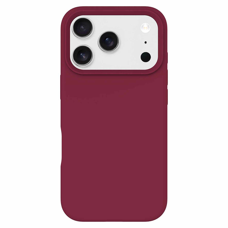 Blu Element Silicone MagSafe Case Cranberry for iPhone 17 Pro