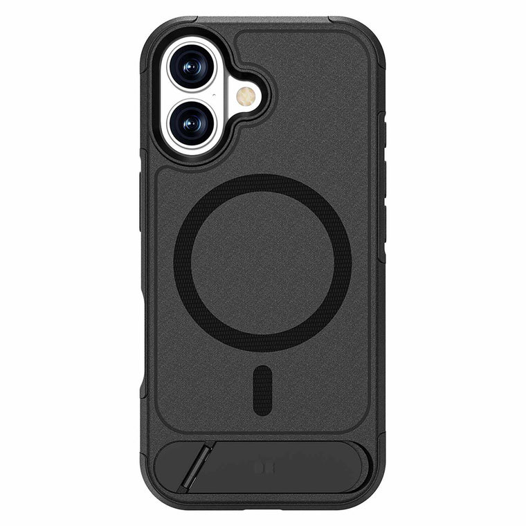 Blu Element Armour Ultra MagSafe w/Kickstand Case Black for iPhone 17