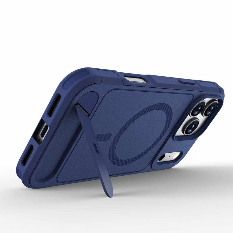 Blu Element Armour Ultra MagSafe w/Kickstand Case Navy for iPhone 17 Pro Max