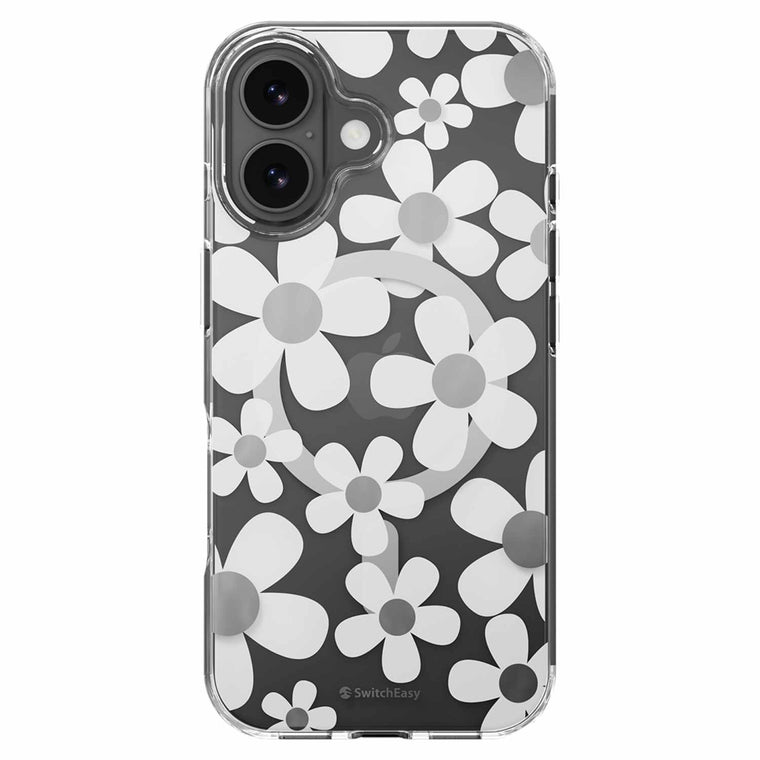 SwitchEasy Fleur 3D MagSafe Case White for iPhone 17