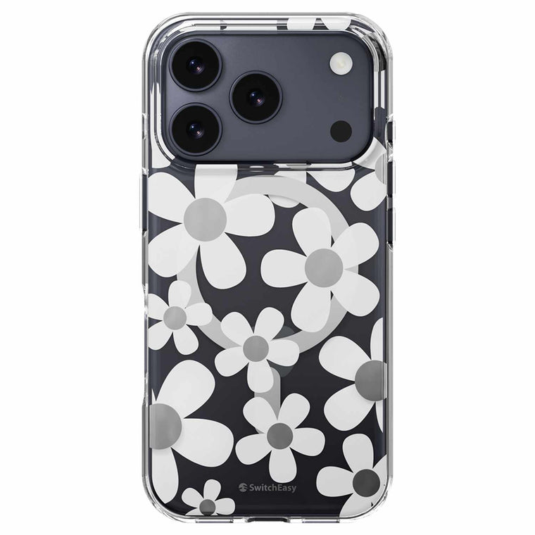 SwitchEasy Fleur 3D MagSafe Case White for iPhone 17 Pro