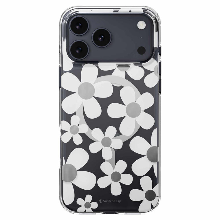 SwitchEasy Fleur 3D MagSafe Case White for iPhone 18 Pro Max/17 Pro Max