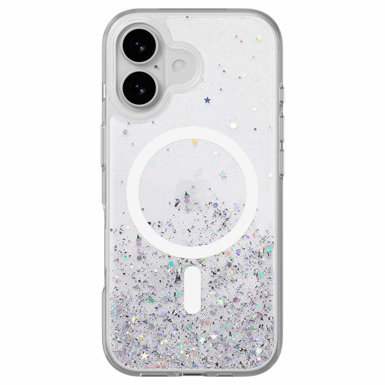 SwitchEasy Starfield 3D MagSafe Case Transparent for iPhone 17
