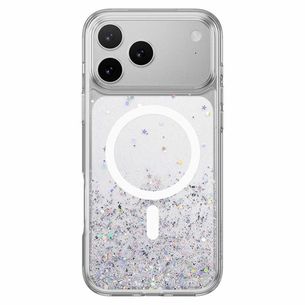 SwitchEasy Starfield 3D MagSafe Case Transparent for iPhone 17 Pro Max