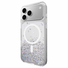 SwitchEasy Starfield 3D MagSafe Case Transparent for iPhone 17 Pro Max