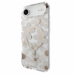 SwitchEasy Fleur 3D MagSafe Case Golden Grey for iPhone Air