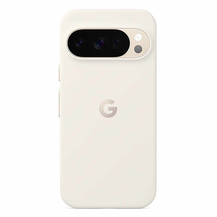 Google Pixelsnap Silicone Case w/Magnets Porcelain for Google Pixel 10/10 Pro