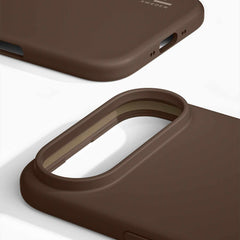 Ideal of Sweden Silicone MagSafe Case Mocha Mousse for iPhone Air
