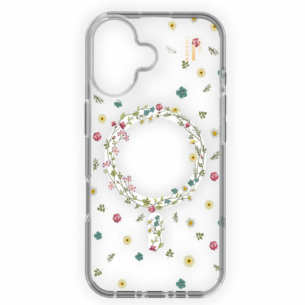 Ideal of Sweden Clear MagSafe Mid Case Petite Floral for iPhone 17