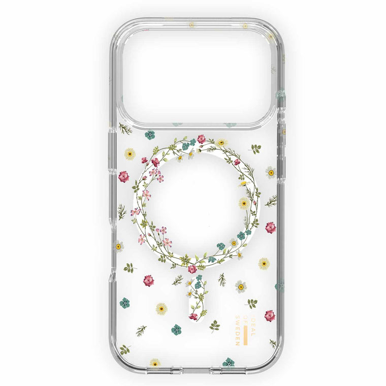Ideal of Sweden Clear MagSafe Mid Case Petite Floral for iPhone 17 Pro