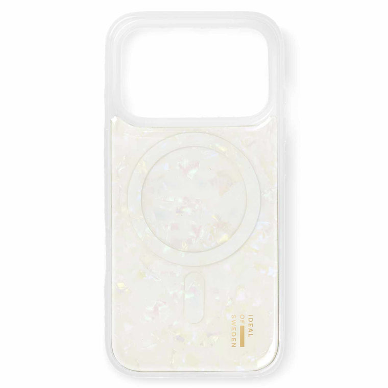 Ideal of Sweden Pearlised MagSafe Case White for iPhone 17 Pro Max