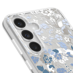 Kate Spade Protective Case w/Magnets Flowerbed Blue for Samsung Galaxy S25 FE