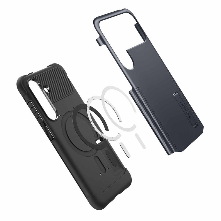 ACS10022 Slim Armor MagFit Case Galaxy S25 FE Metal Slate
