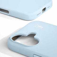 Ideal of Sweden Silicone MagSafe Case Light Blue for iPhone 17
