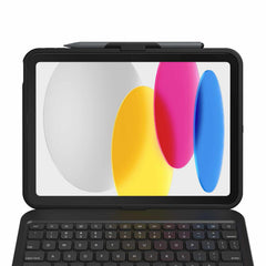ZAGG Tough Keys Keyboard and Case Black for iPad Air 11 (M4) 2026/11 2025 (7th Gen)/2024 (6th Gen)