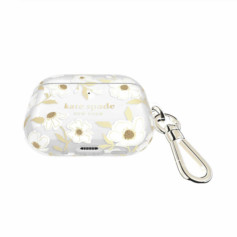 KS059338 Protective Case w/Gold Ring Clip AirPods Pro 3 Sunshine Floral