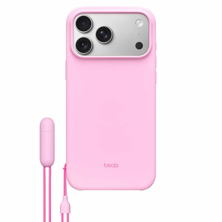 Beats by Dre Kickstand Case with MagSafe and Camera Control Pebble Pink for iPhone 17 Pro Max