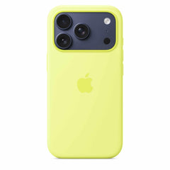 MGFF4ZMA Silicone Case with MagSafe iPhone 17 Pro Neon Yellow