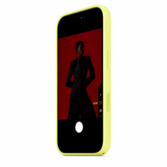 Apple Silicone Case with MagSafe Neon Yellow for iPhone 17 Pro