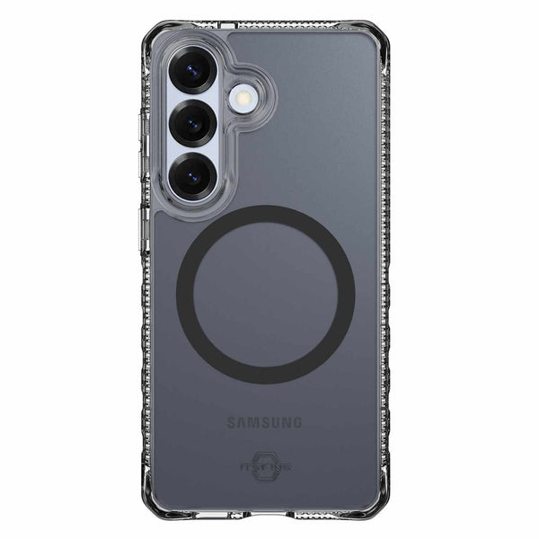 ITSKINS Hybrid_R Vapor Case w/Magnets Smoke for Samsung Galaxy S26