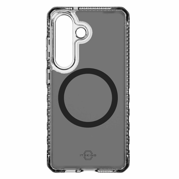 ITSKINS Hybrid_R Vapor Case w/Magnets Smoke for Samsung Galaxy S26