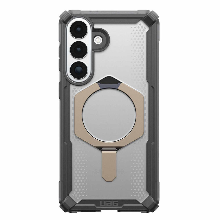 UAG Plasma XTE Rugged Kickstand Case w/Magnets Ash/Titanium for Samsung Galaxy S26+