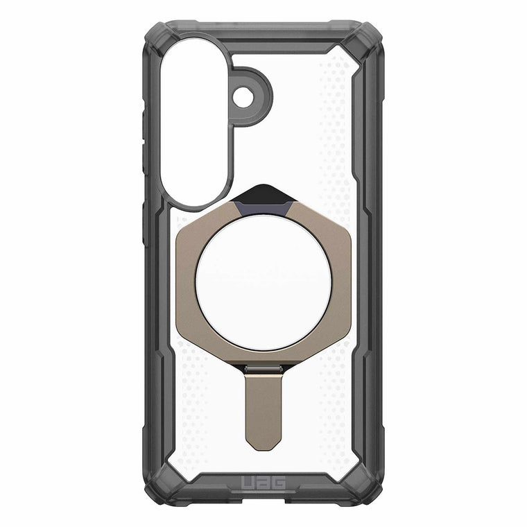 UAG Plasma XTE Rugged Kickstand Case w/Magnets Ash/Titanium for Samsung Galaxy S26