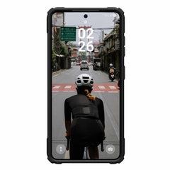 UAG Plasma XTE Rugged Kickstand Case w/Magnets Black/Orange for Samsung Galaxy S26