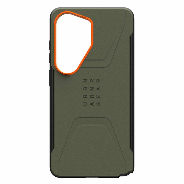 UAG Civilian Rugged Case w/Magnets Olive Drab/Orange for Samsung Galaxy S26 Ultra