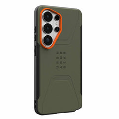 UAG Civilian Rugged Case w/Magnets Olive Drab/Orange for Samsung Galaxy S26 Ultra